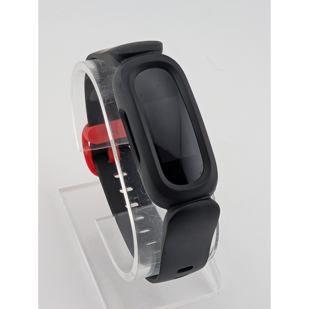 Fitbit Inspire 2 Activity Tracker FB418 Small Black/Red Band- Tested Working